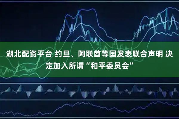 湖北配资平台 约旦、阿联酋等国发表联合声明 决定加入所谓“和平委员会”